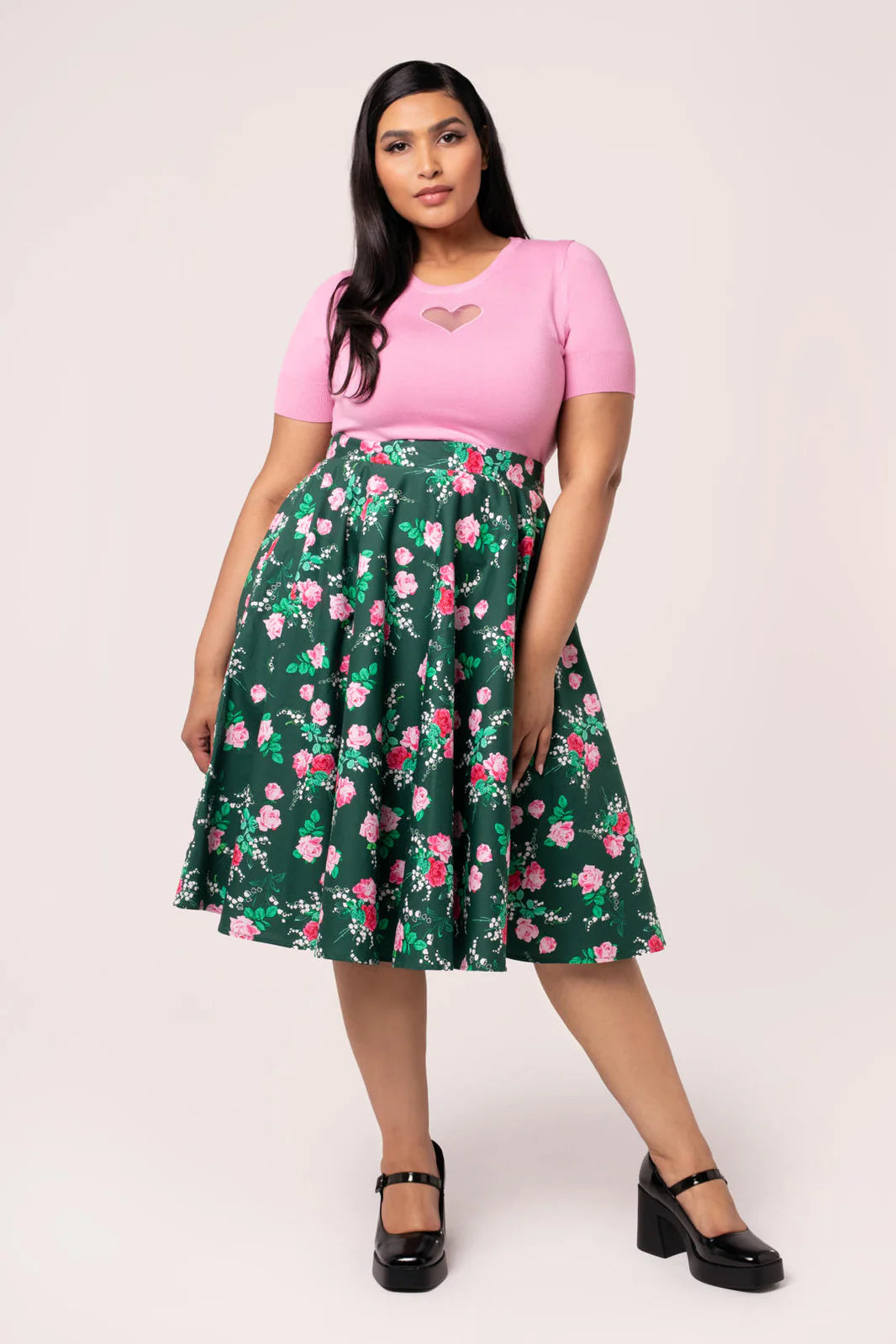 Mabel 50s Skirt by Hell Bunny