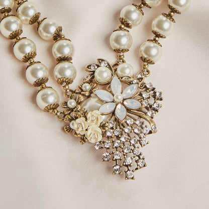 Miriam Haskell Pearl Necklace by Lovett & Co