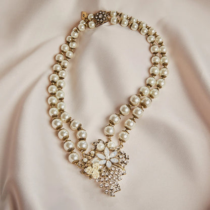 Miriam Haskell Pearl Necklace by Lovett & Co