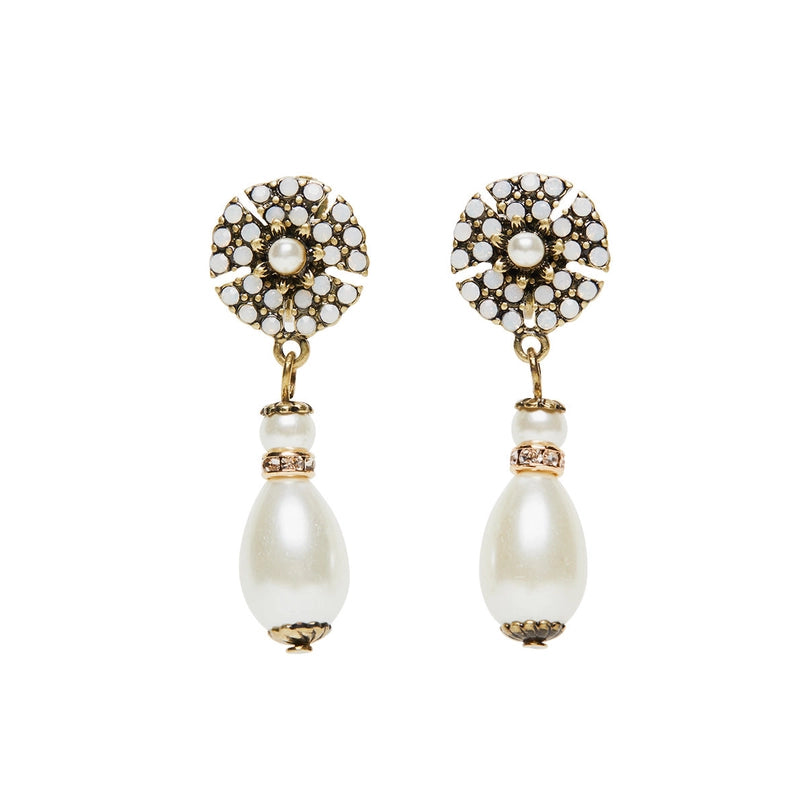 Miriam Haskell-Inspired Earrings by Lovett & Co