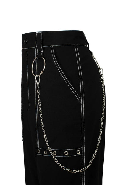 Obsidian Trousers by Hell Bunny