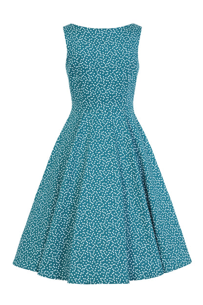 La Rosa Dotty 50s Swing Dress by Hearts and Roses London