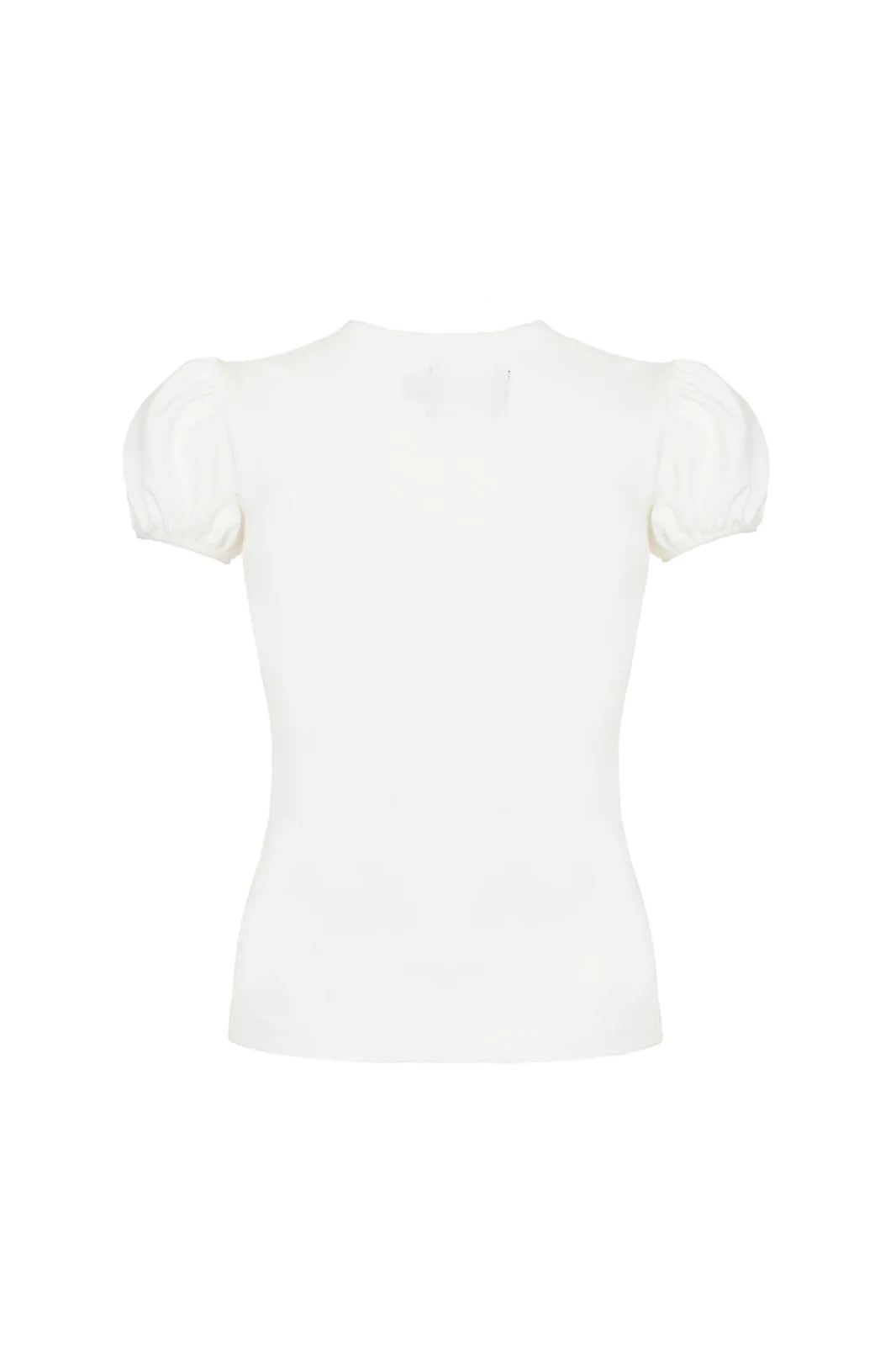 Priscilla Sweetheart Casual Top in Ivory by Hell Bunny - Lemonie Boutique