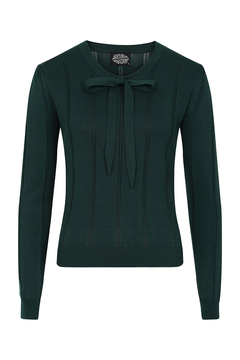 Shelly Green Knitted Long Sleeve Top by Hearts and Roses