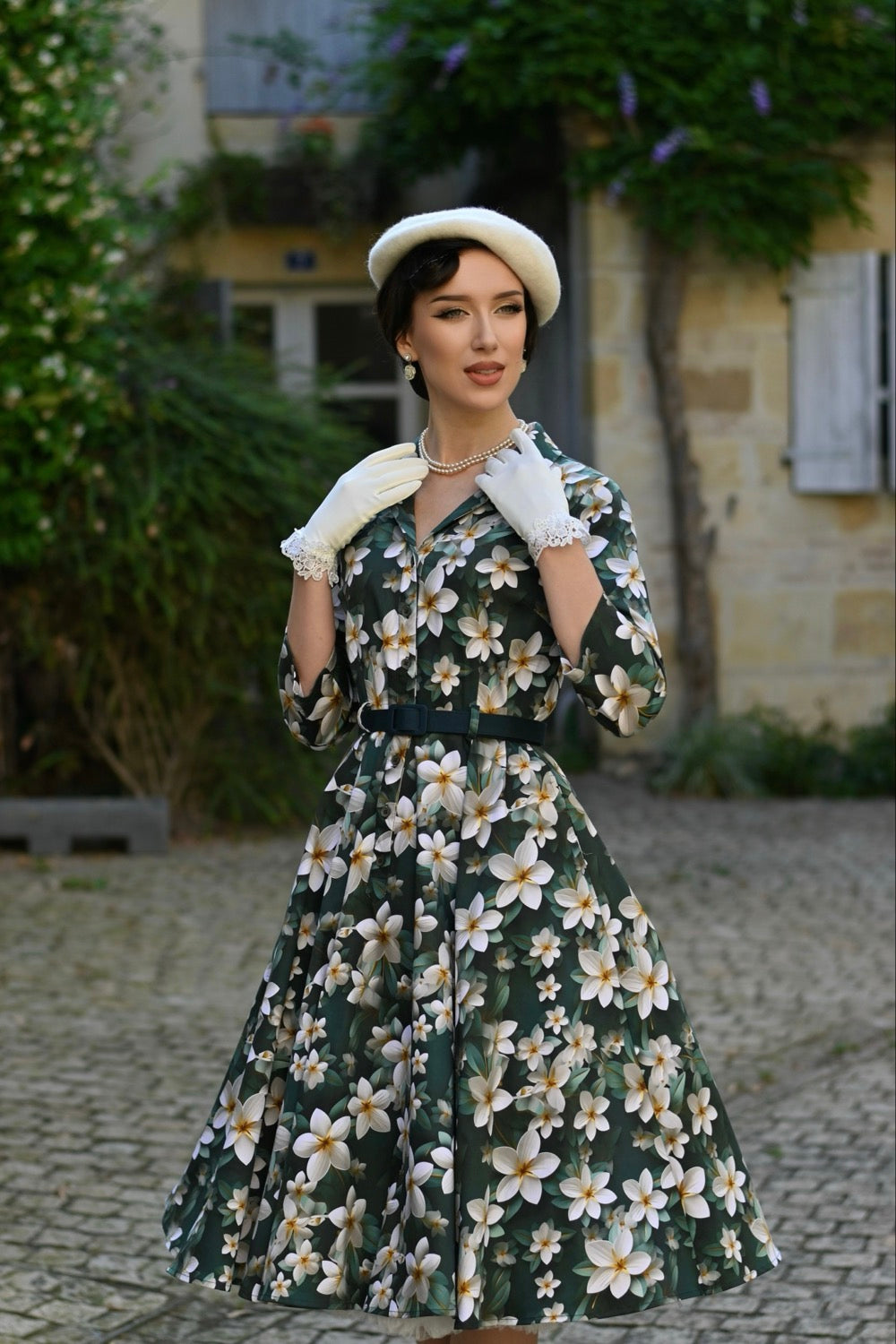 Skye Fit and Flare Dress by Hearts and Roses