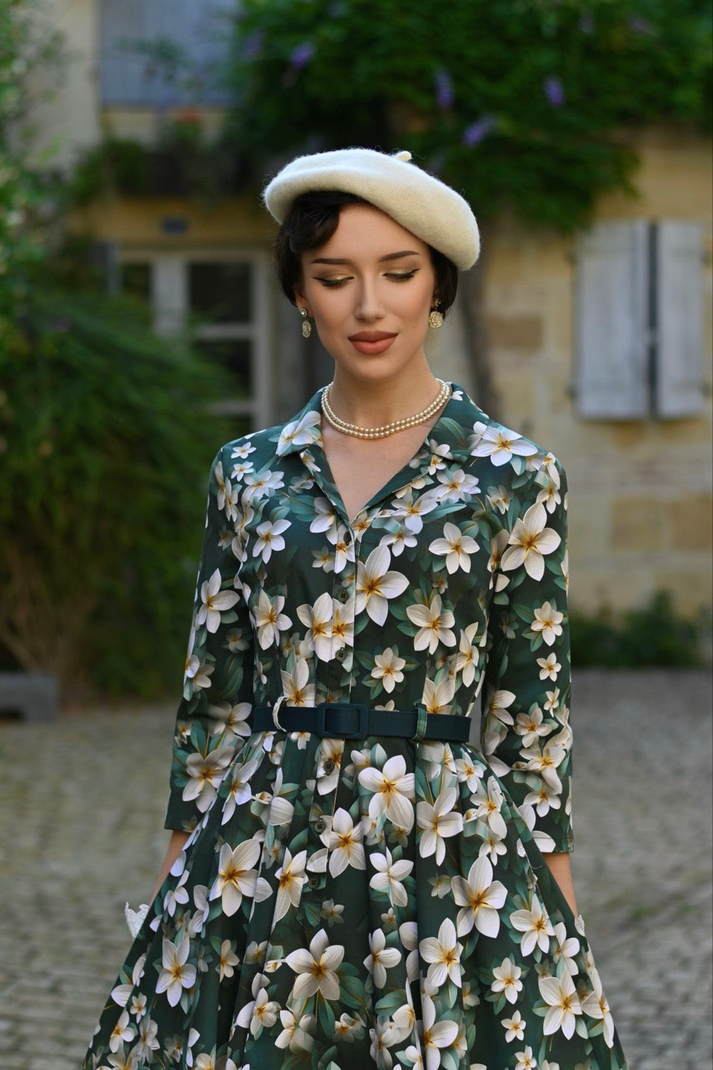 Skye Fit and Flare Dress by Hearts and Roses