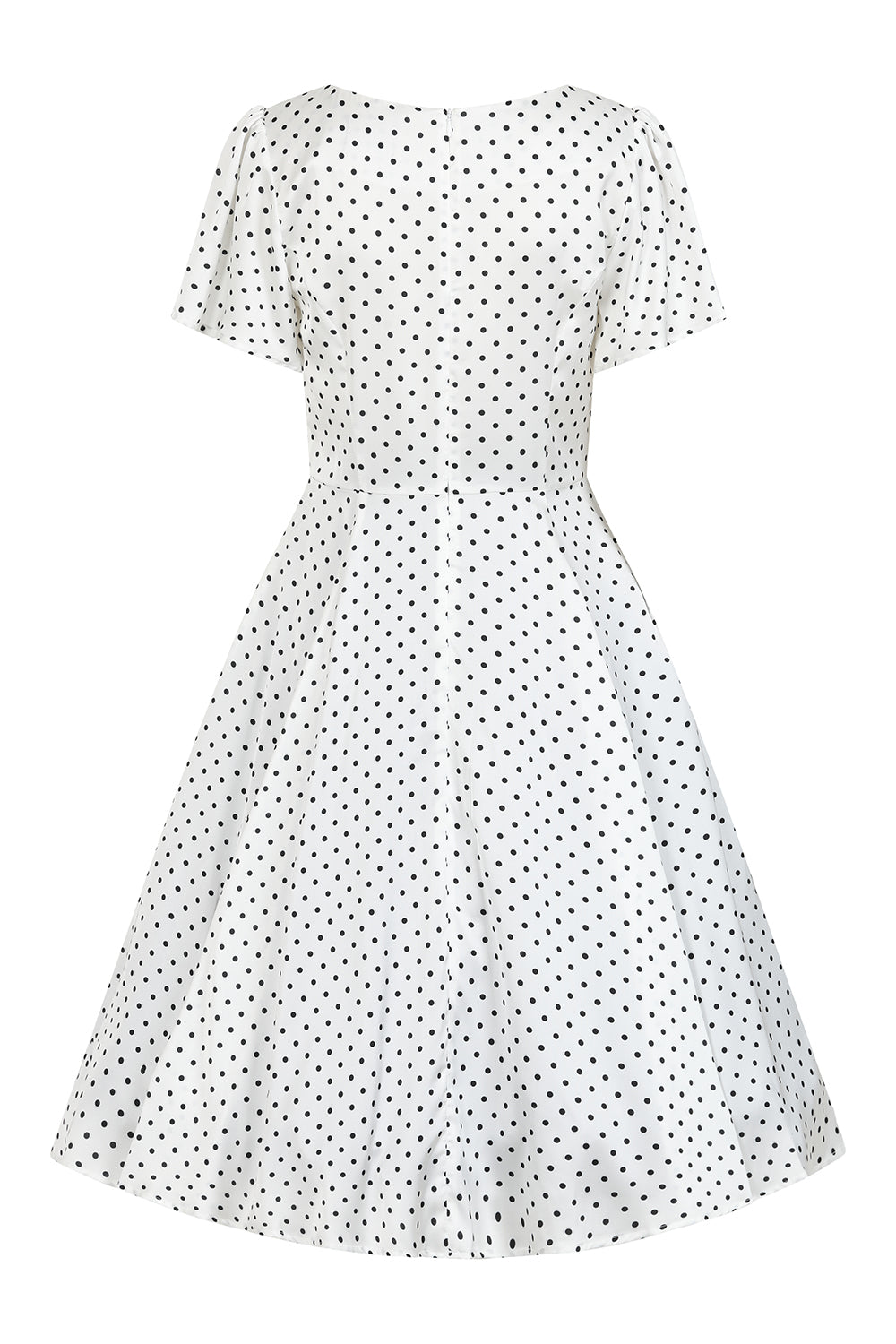 Thea Polka Dot Swing Dress by Hearts and Roses