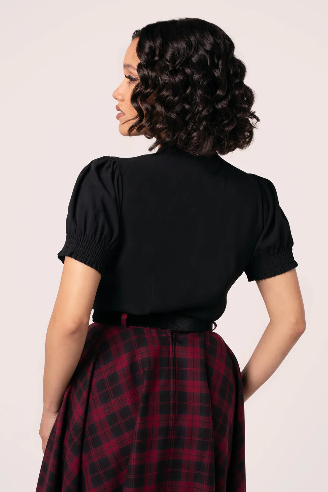 Turner Vintage 40s Blouse by Hell Bunny - Lemonie Boutique