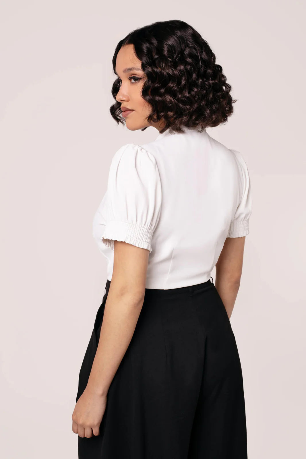 Turner Vintage 40s Blouse by Hell Bunny - Lemonie Boutique