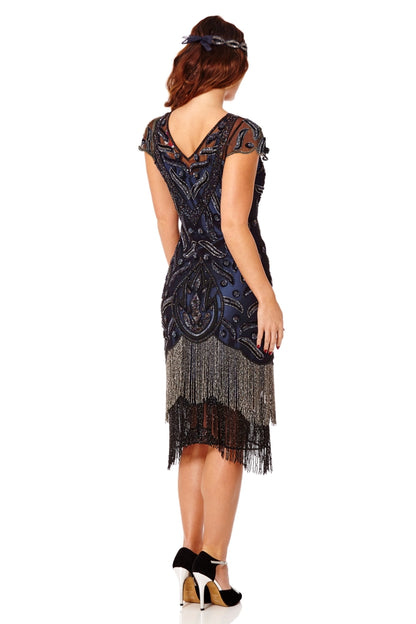 Vegas Flapper Dress by Gatsby Lady London