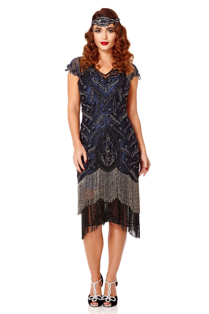 Vegas Flapper Dress by Gatsby Lady London