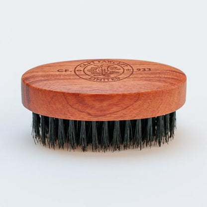 Wild Boar Beard Brush by Captain Fawcett