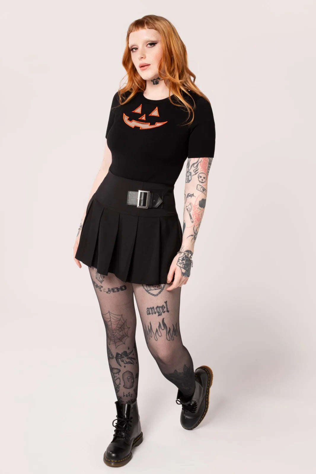 Jack O Lantern Top by Hell Bunny