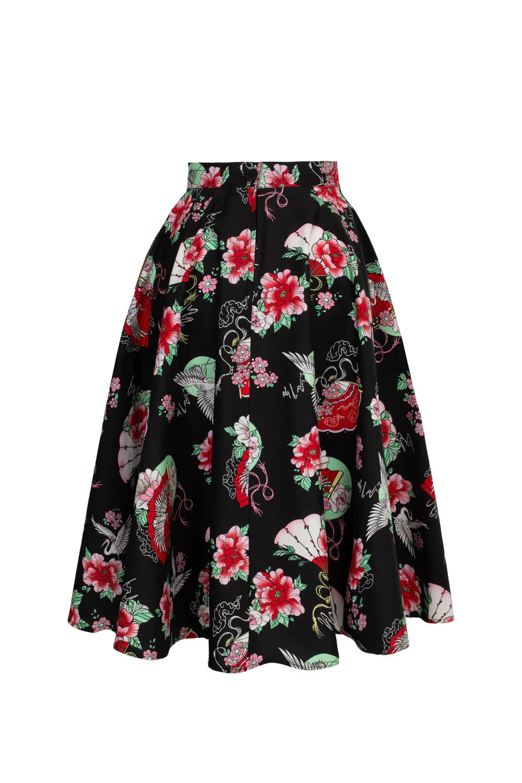 Yuna Cotton 50s Skirt by Hell Bunny - Lemonie Boutique