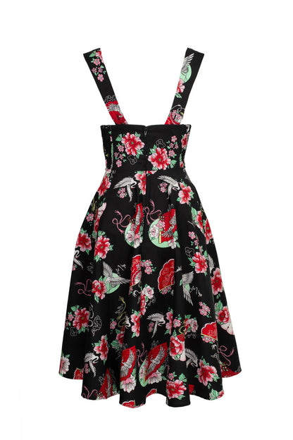 Yuna Sweetheart Rockabilly Dress by Hell Bunny - Lemonie Boutique