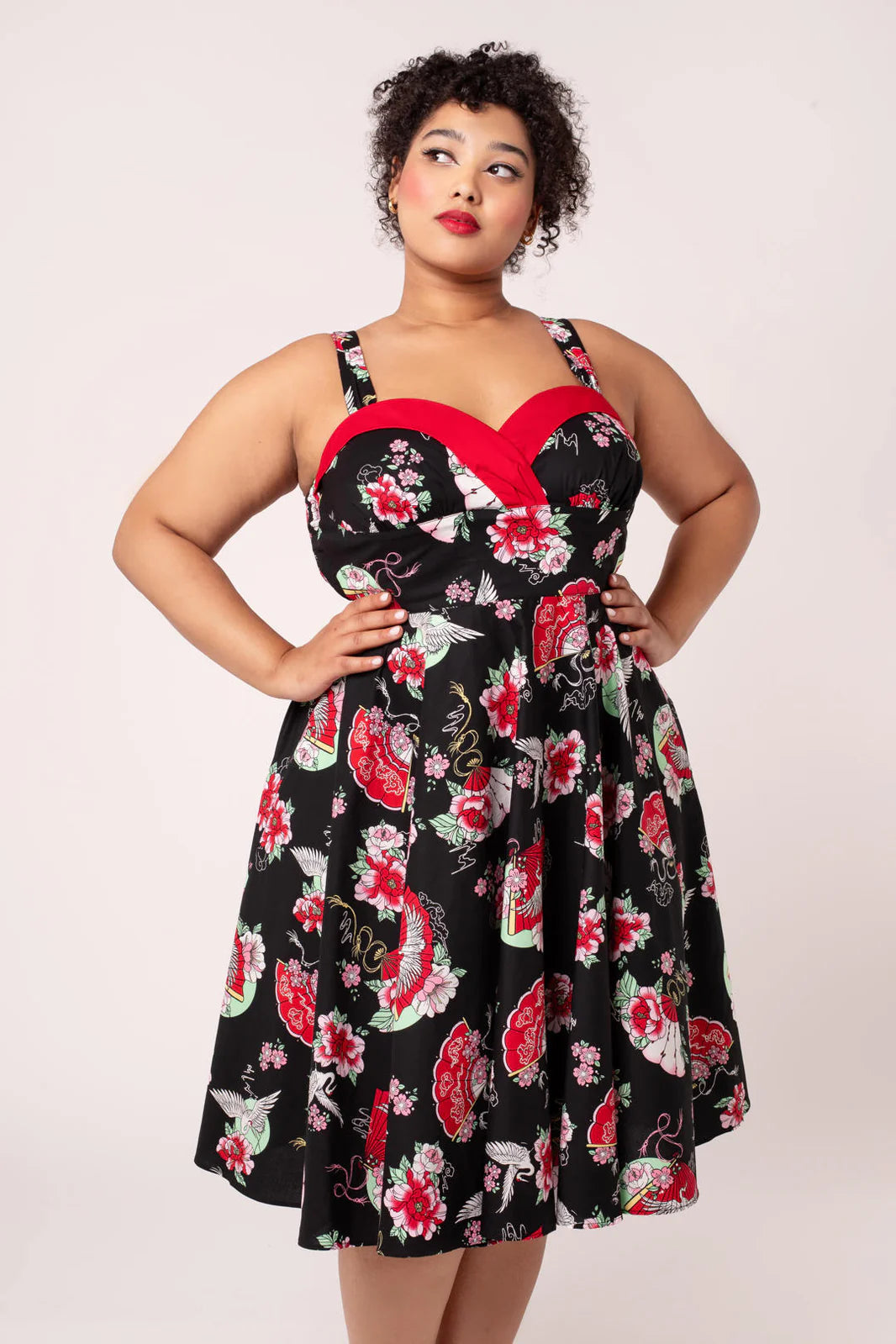 Yuna Sweetheart Rockabilly Dress by Hell Bunny - Lemonie Boutique