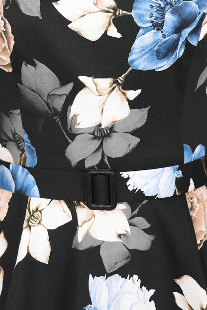 Zoe Floral Swing Dress by Hearts and Roses