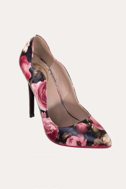 Lupe Floral Stiletto by Banned
