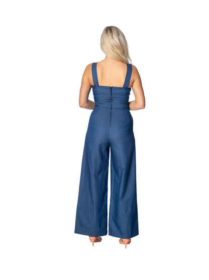 Seaside Diner 50s Jumpsuit by Banned