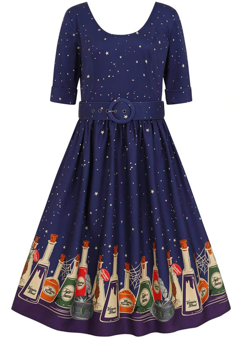 June Magic Potions Swing Dress by Collectif