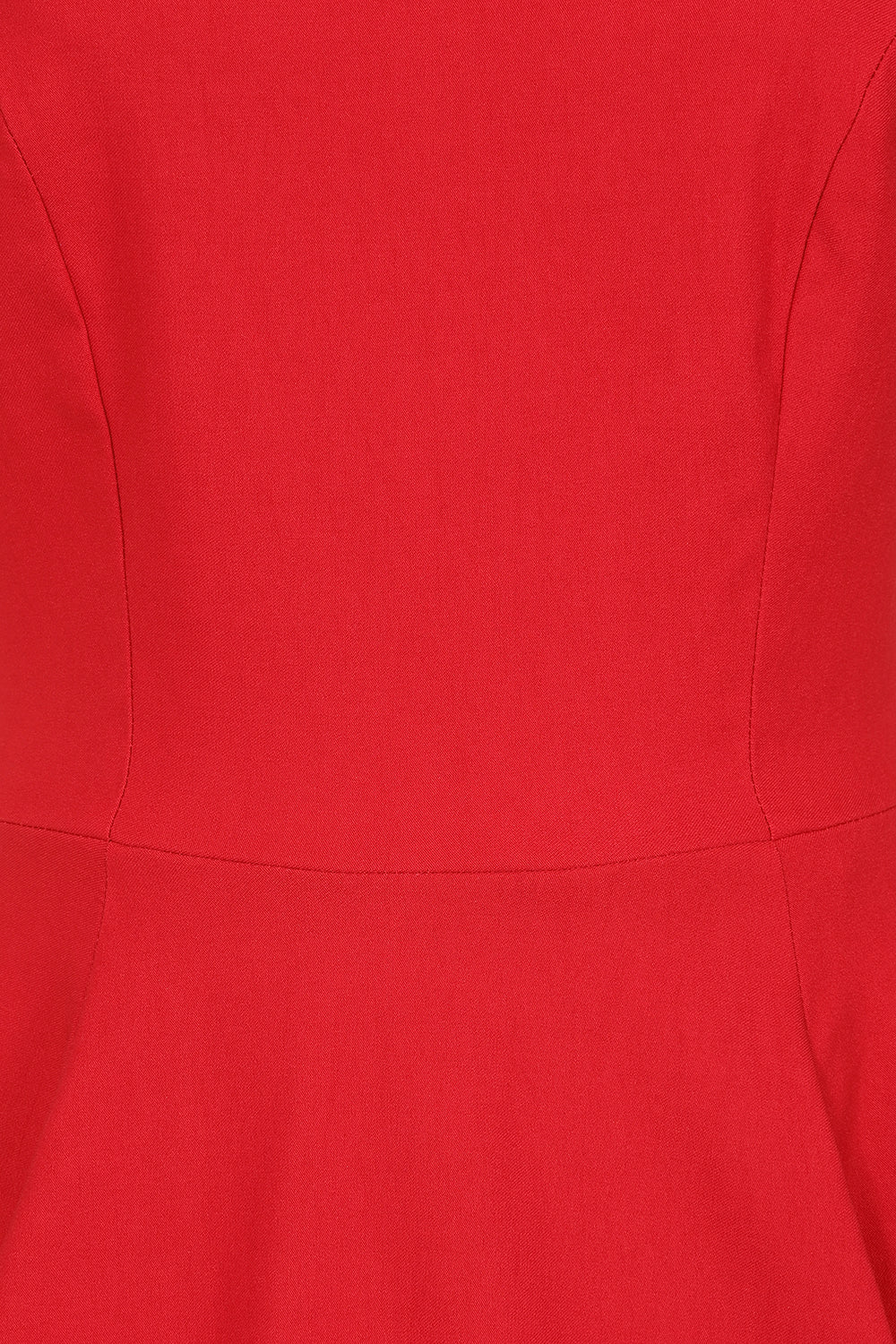Closeup showing seams at the bodice on the Nancy Dress