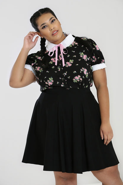 Bobby Sue Blouse by Hell Bunny
