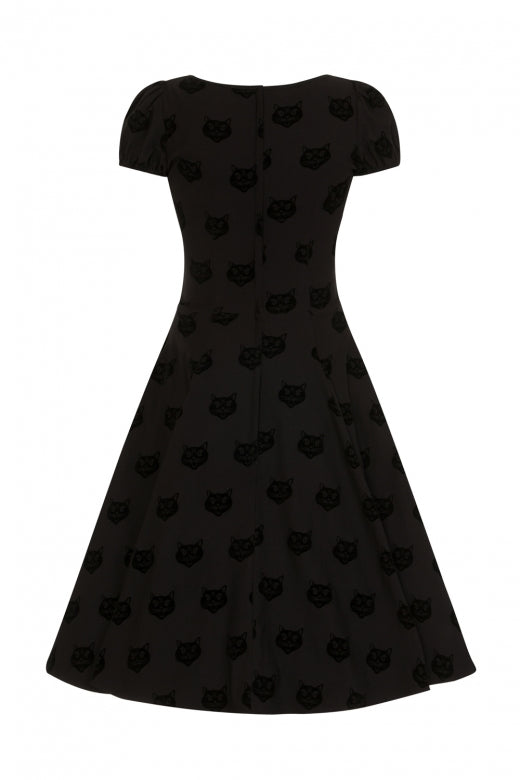 Mimi Velvet Cat Doll Dress by Collectif