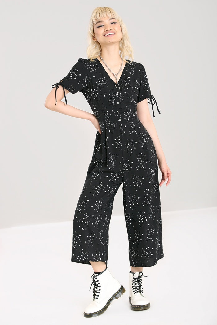 Zodiac Jumpsuit by Hell Bunny