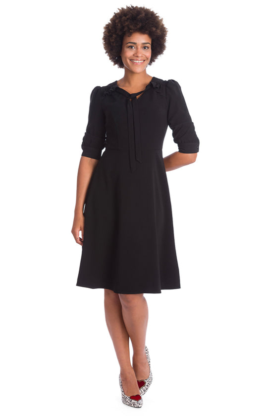 Gals Night Black Dress by Banned