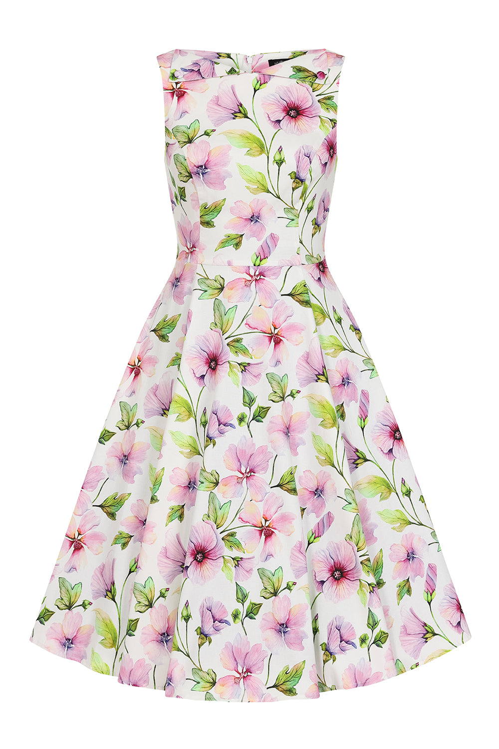 Naomi Floral Swing Dress by Hearts and Roses