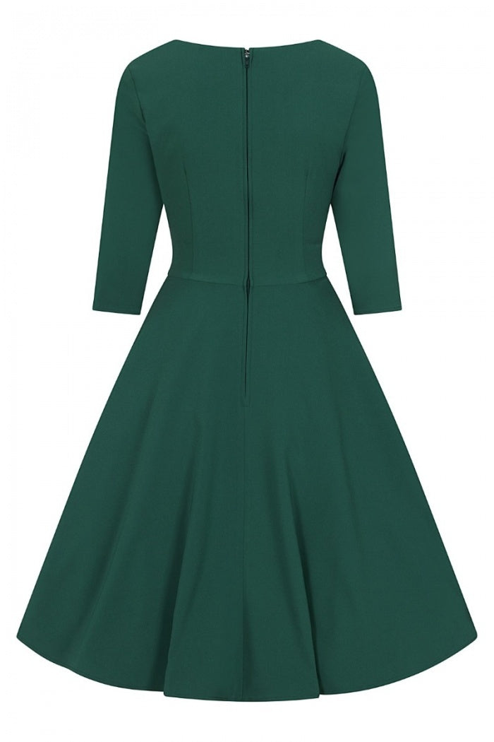 Fit and hotsell flare 50s dress