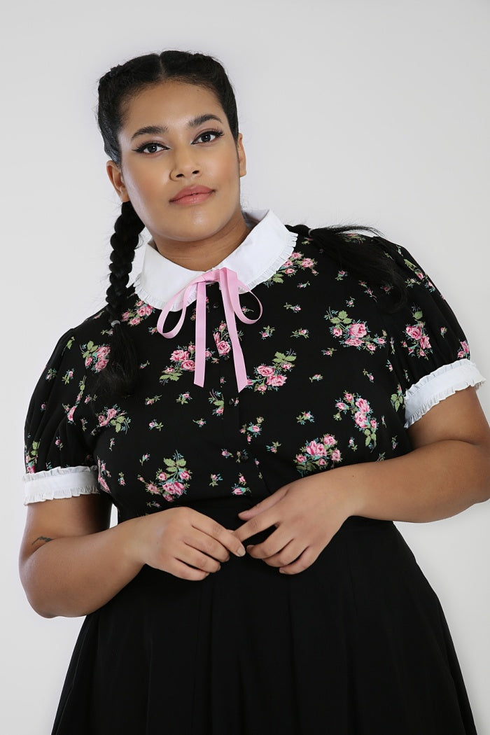 Bobby Sue Blouse by Hell Bunny