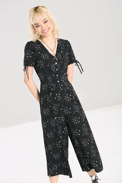 Zodiac Jumpsuit by Hell Bunny