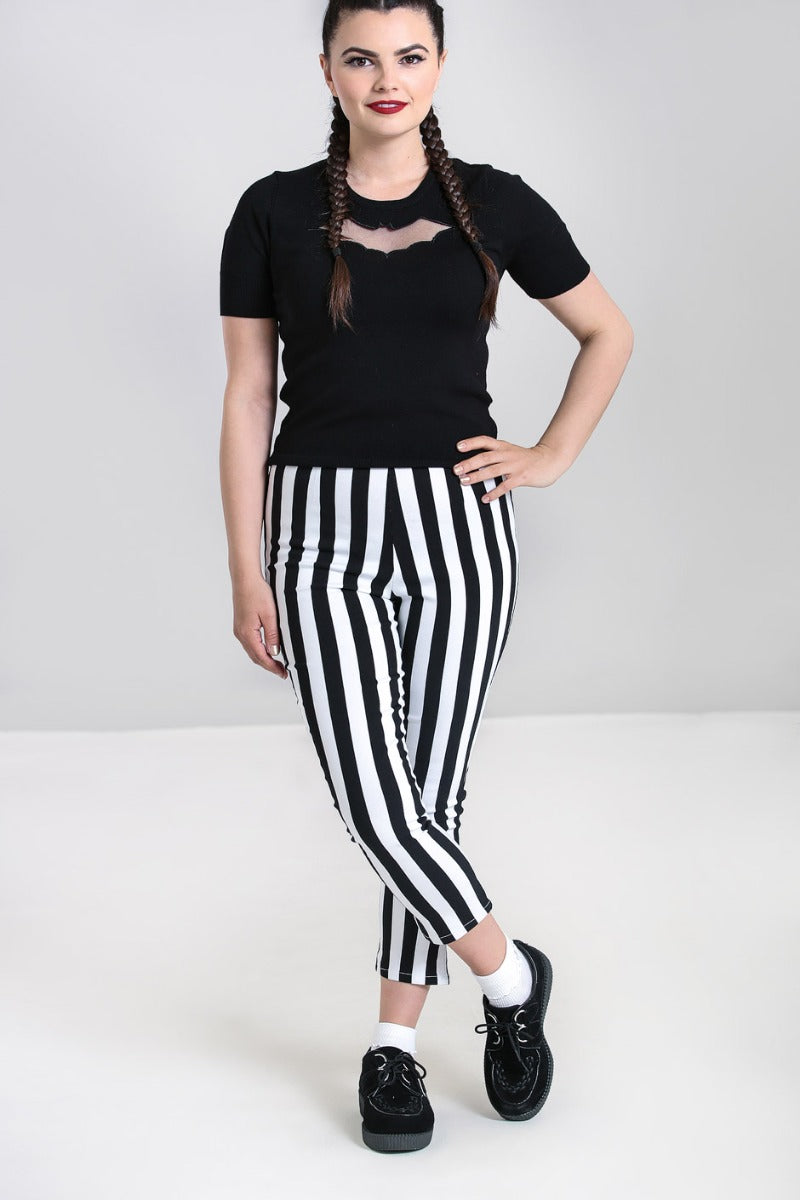 Otho Trousers by Hell Bunny