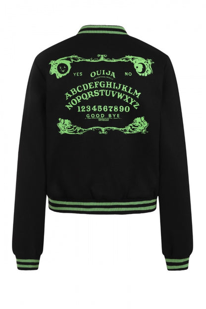 Samara Ouija Jacket in Green by Hell Bunny