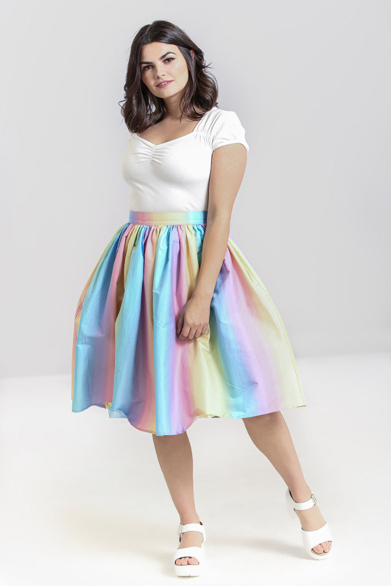 Halo 50s Skirt by Hell Bunny
