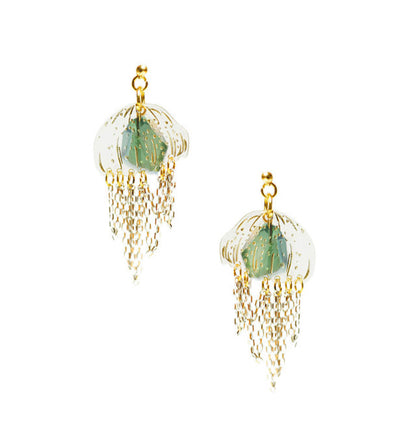 Jellyfish Earrings by Laliblue