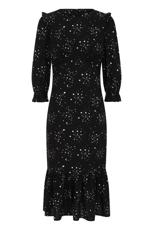 Zodiac Maxi Dress by Hell Bunny