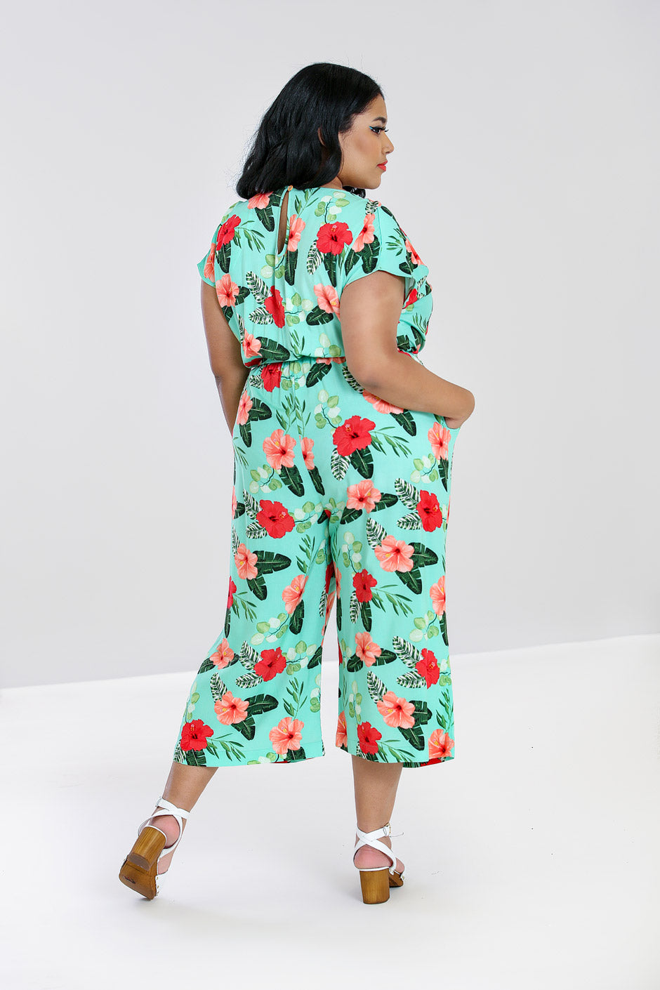 Moana Jumpsuit by Hell Bunny