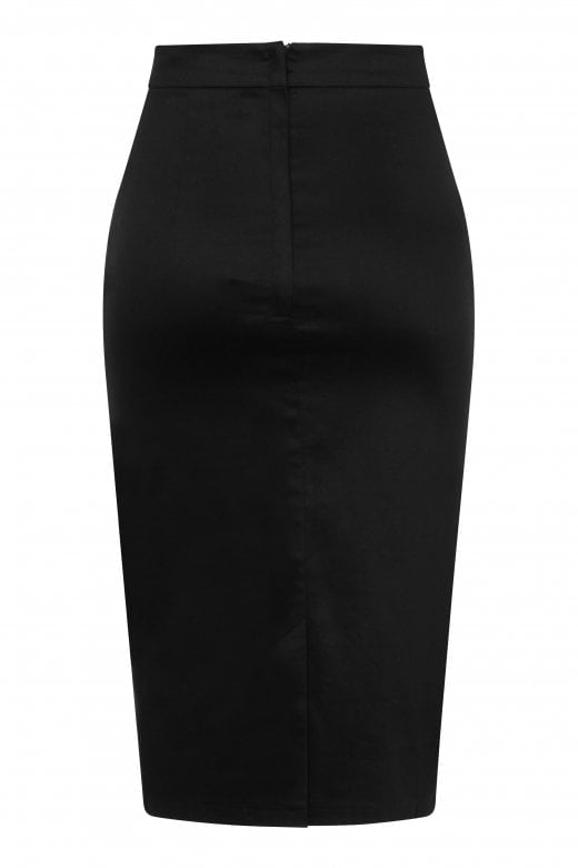 Back view of the Bettina pencil skirt by Collectif