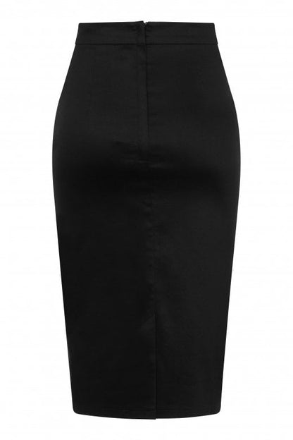 Back view of the Bettina pencil skirt by Collectif