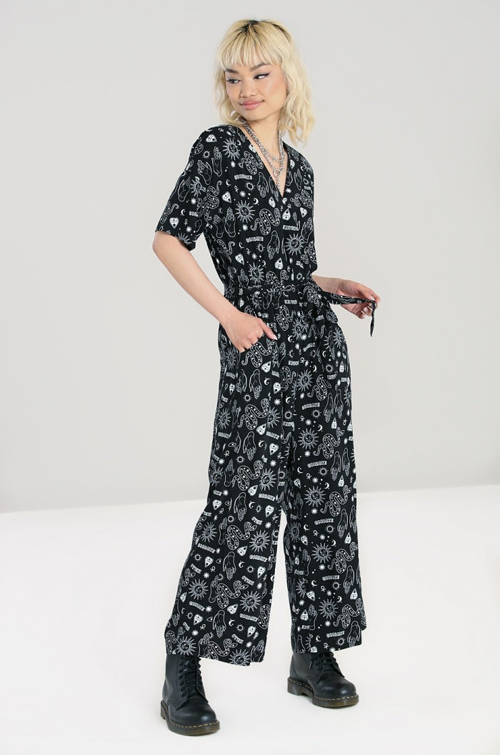 Monki best sale face jumpsuit