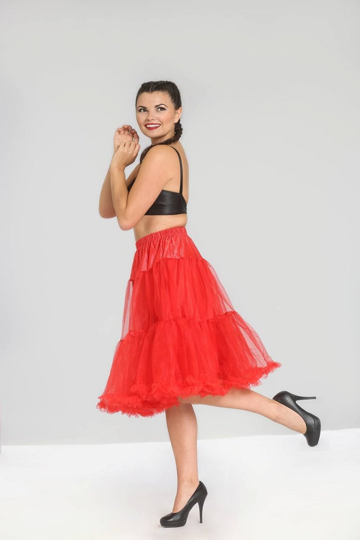 Polly Petticoat in Red by Hell Bunny