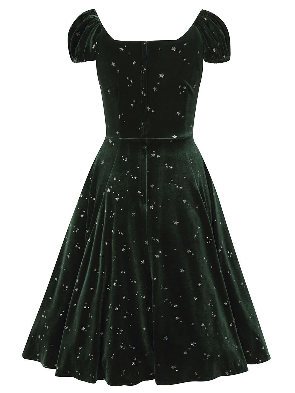 Dolores Glitter Star Velvet Doll Dress by Collectif Lemonie Boutique Dolores Glitter Star Velvet Doll Dress by Collectif Lemonie Boutique