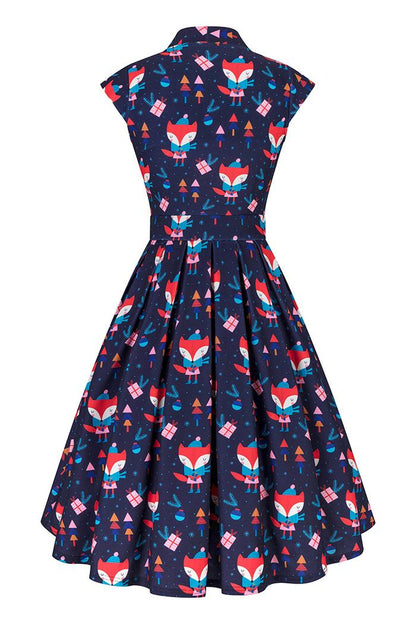 Lady Vintage Eva Dress | Vintage Fit & Flare Dress UK Lemonie Boutique Lady Vintage Eva Dress | Vintage Fit & Flare Dress UK Lemonie Boutique